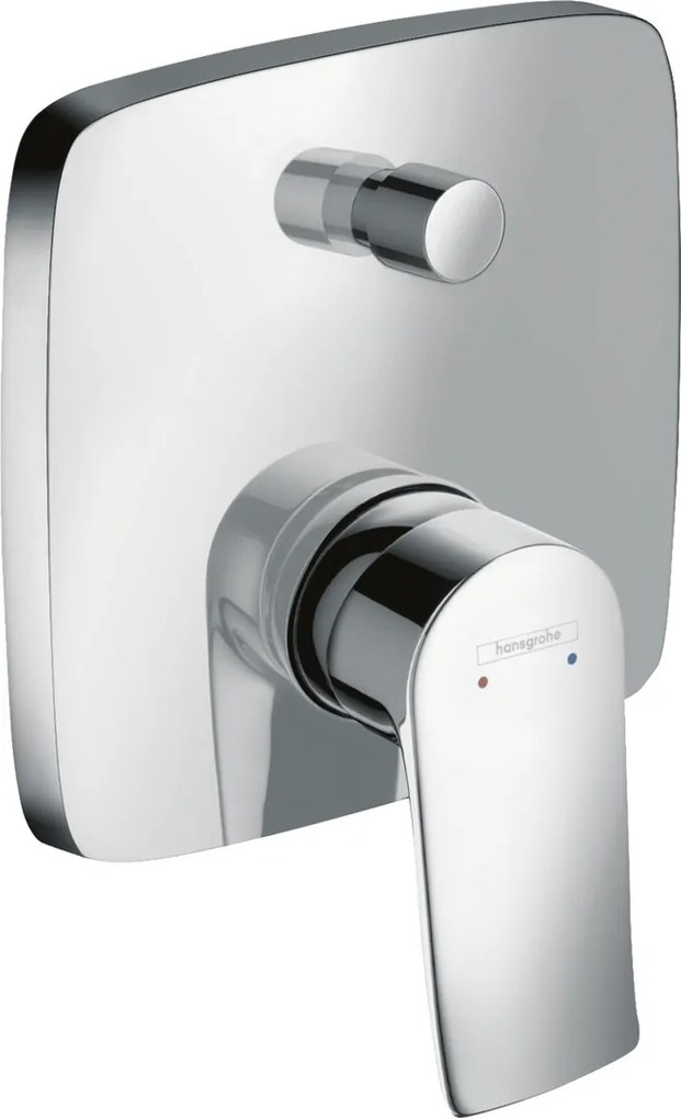 Hansgrohe Metris New, vaňová batéria pod omietku, chrómová, HAN-31454000