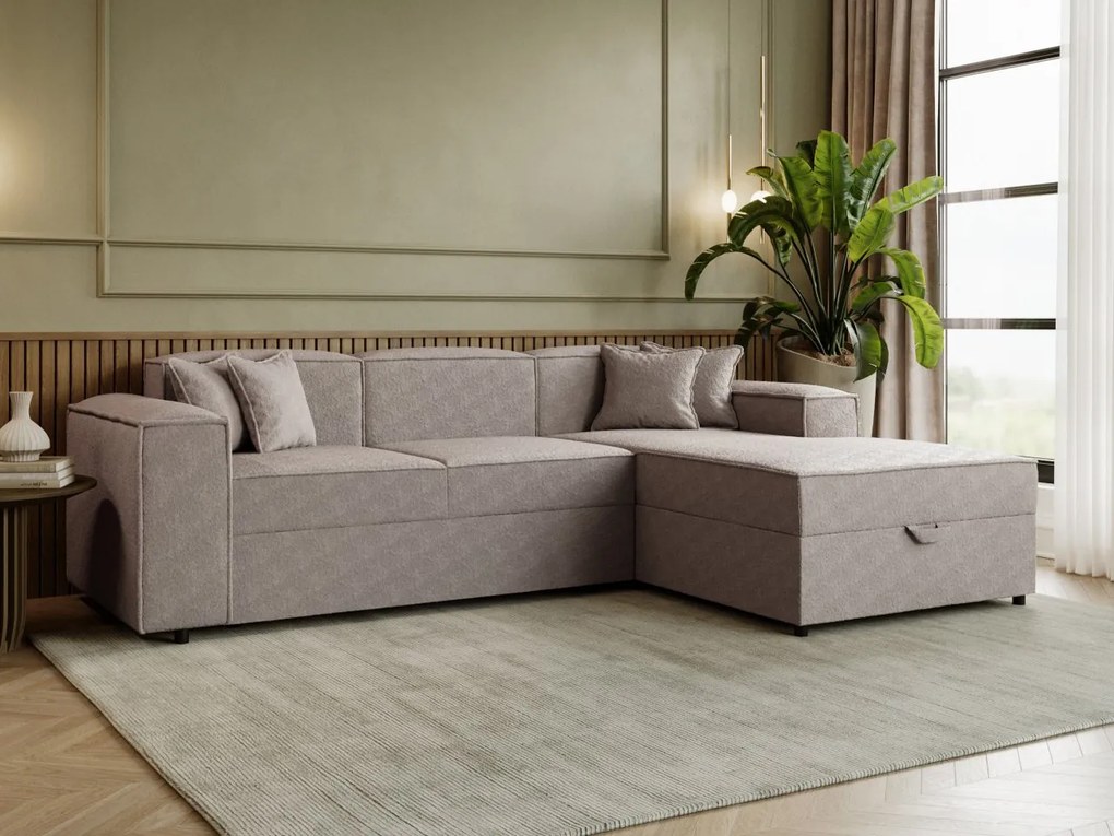 Rohová sedačka Sokoz L Boucle, Strana: ľavá, Poťahy: Coral 55