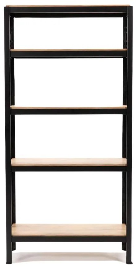 Trestles Interiérový regál 1800x900x400, čierna mat., 5 políc RP7H-5-MUA40-9005