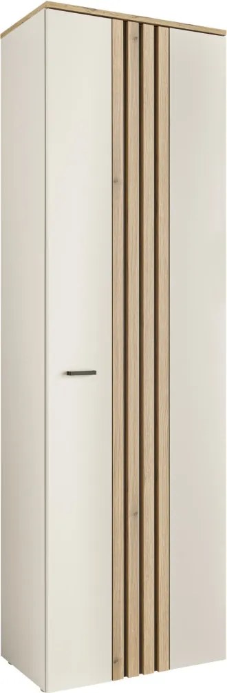 Predsieňová šatníková skriňa Lima, béžová kašmír/dub evoke