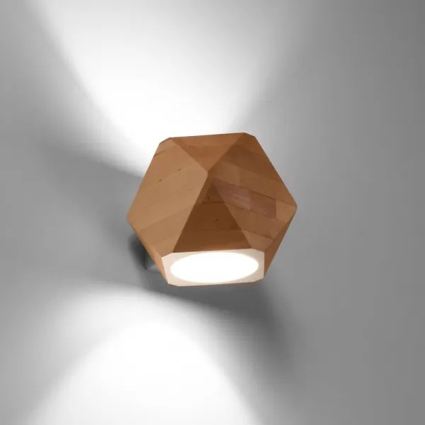 Sollux SL.1008 - Nástenné svietidlo WOODY 1xG9/40W/230V