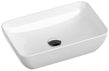 Ravak Uni umývadlo na dosku 50x31 cm bez prepadu UNISLIMR500