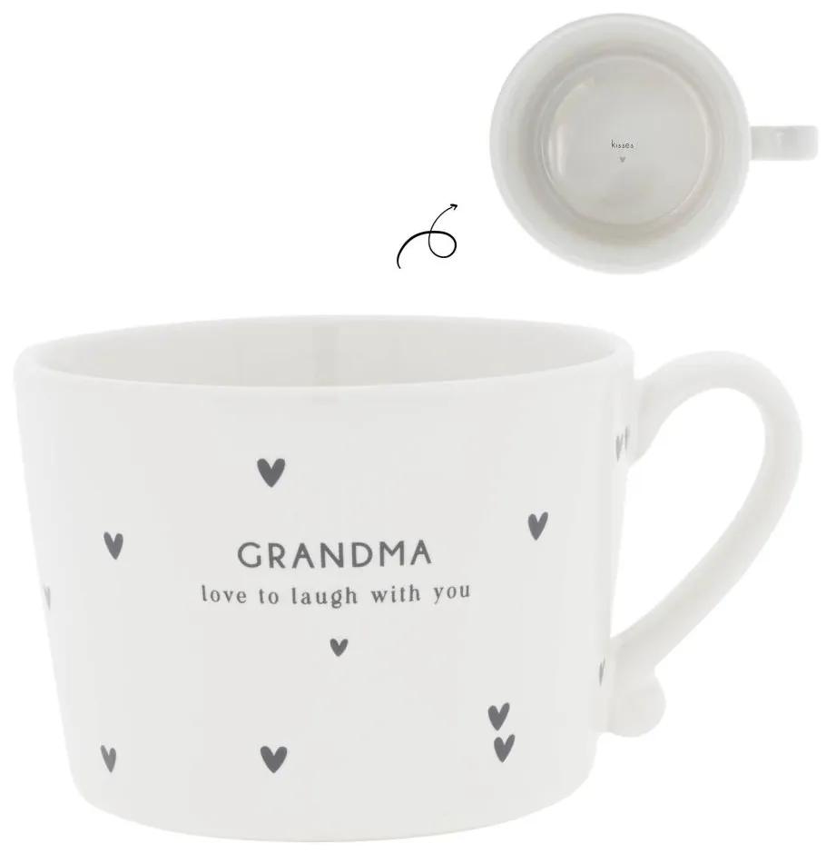 Cup White/Grandma love to laugh with you
