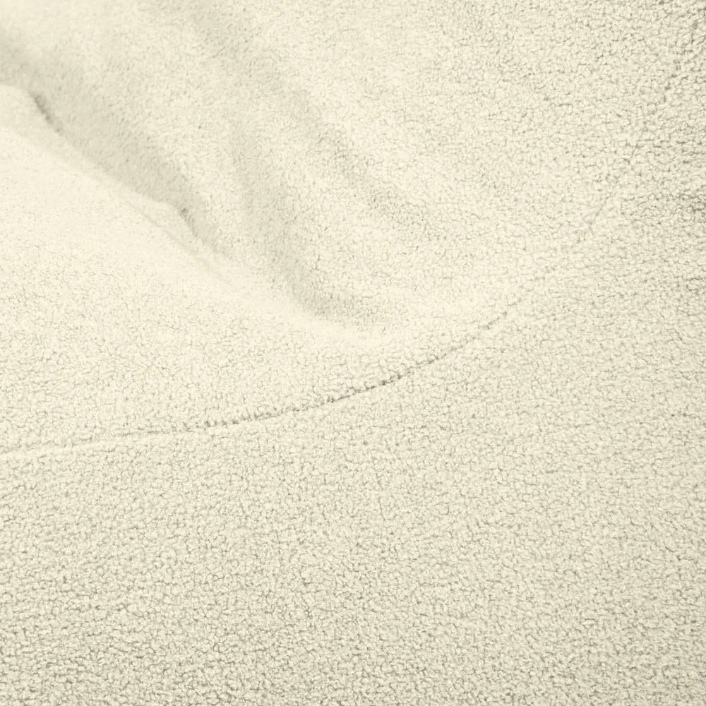 Svetlosivý sedací vak z textílie buklé Lounge 100 – SLOWDOWN