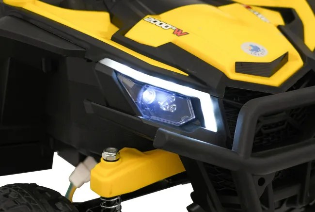 Elektrické autíčko Buggy Madman UTV-MX žlté