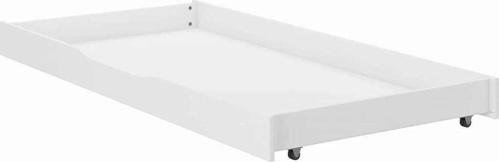 Wooden Toys Zásuvka pod posteľ 180x90 BIELA, zasúvacia, WoodenToys