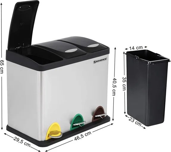 Recyklačný kôš LTB24L