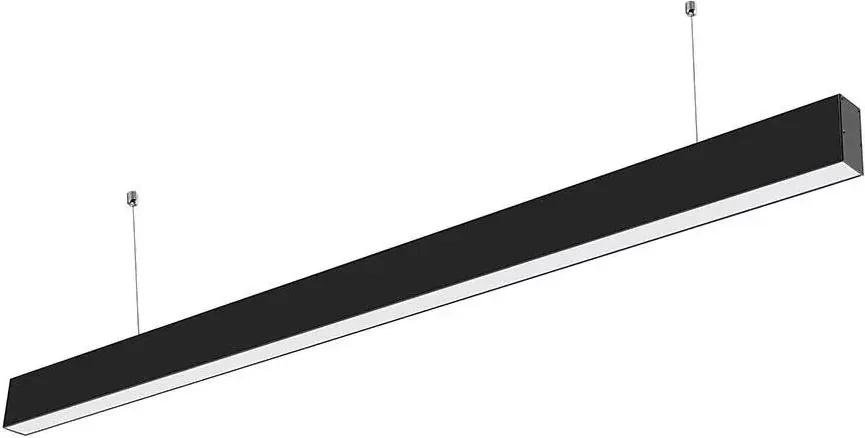 V-Tac LED Luster na lanku SAMSUNG CHIP 1xLED/40W/230V 4000K čierna VT0211