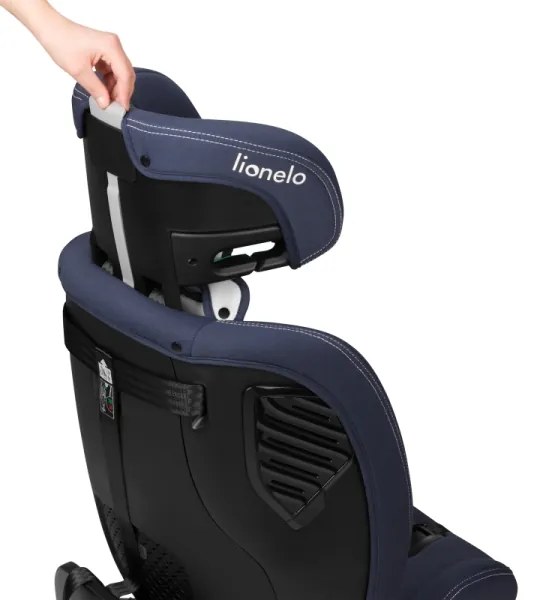 Lionelo -Autosedačka s otočnou základňou BASTIAAN ONE i-Size 40-150 cm Námornícka modrá