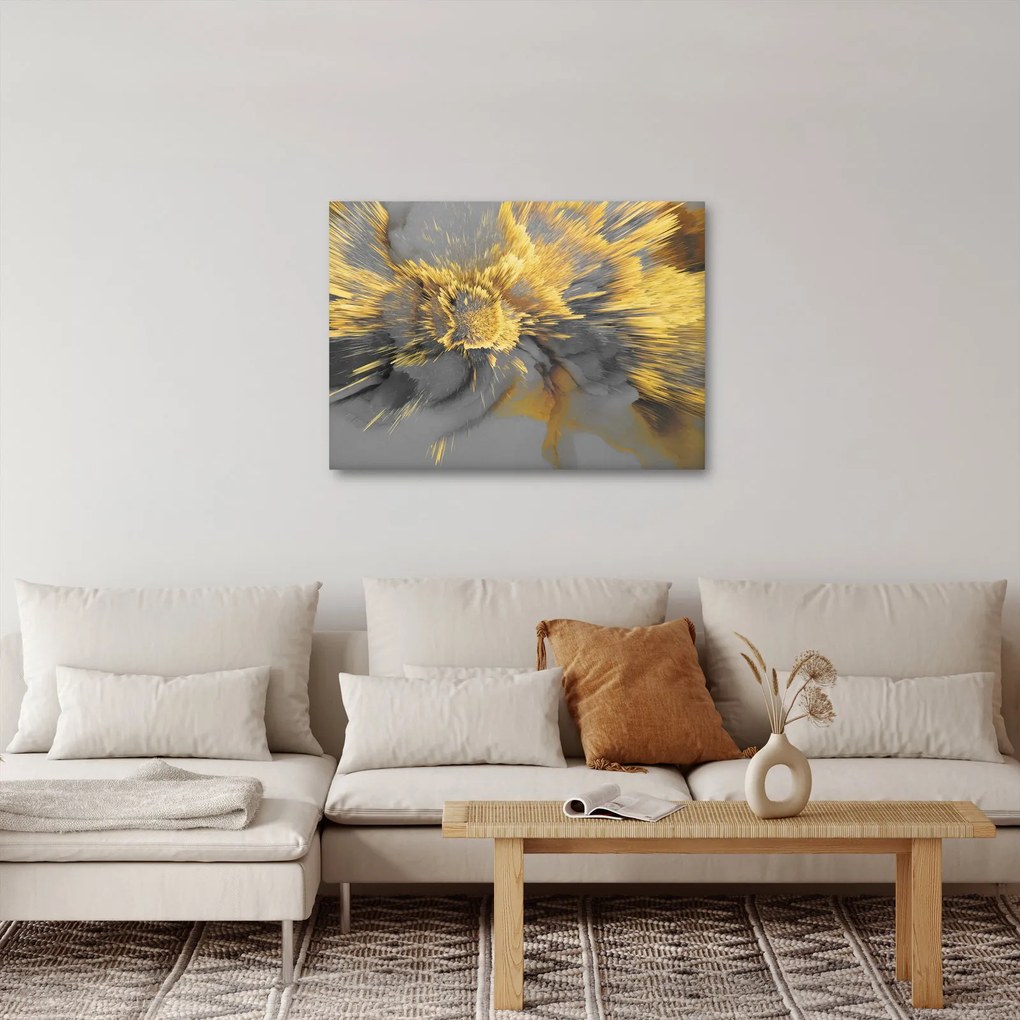Obraz - Zlatá expanzia (70x50 cm)