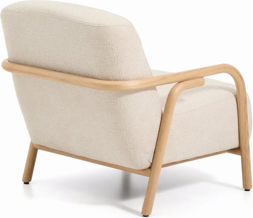 Béžové ženilkové kreslo Sylo – Kave Home