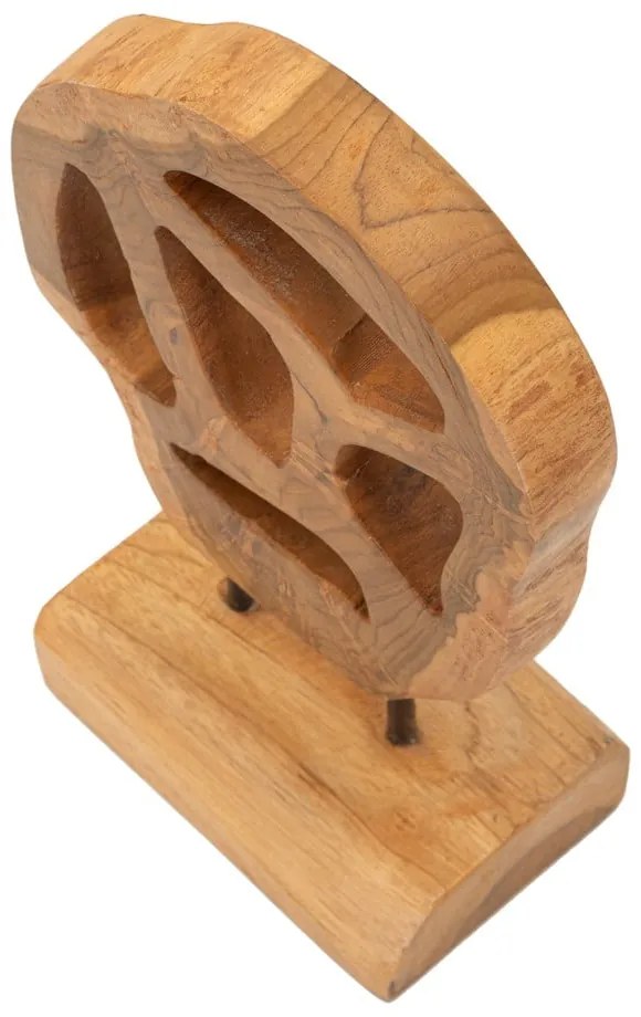 Drevená soška (výška 27 cm) Lubang – Mauro Ferretti