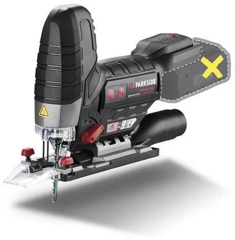 Parkside Performance®  Aku priamočiara píla Psspa 20-Li D3 – bez akumulátora  (100368894)