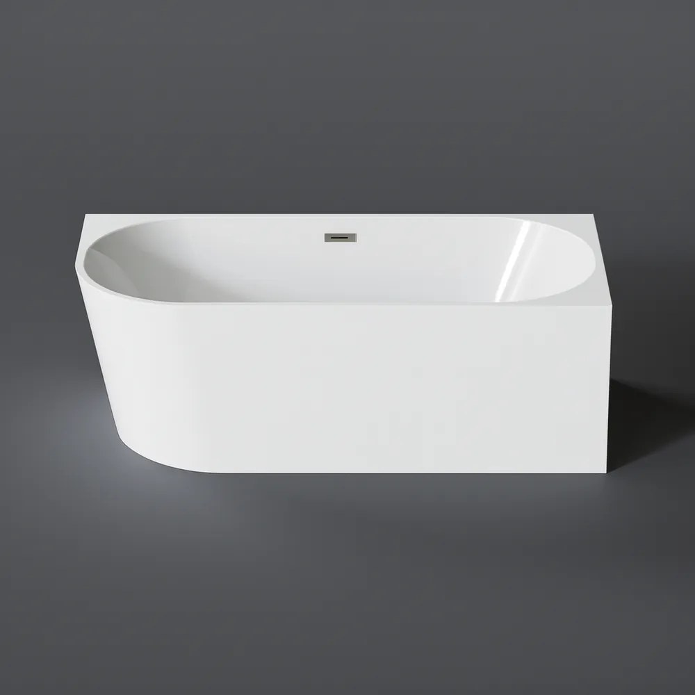 CORNER polo-voľne stojaca vaňa do rohu, pravá, biela, 150x75x58 cm