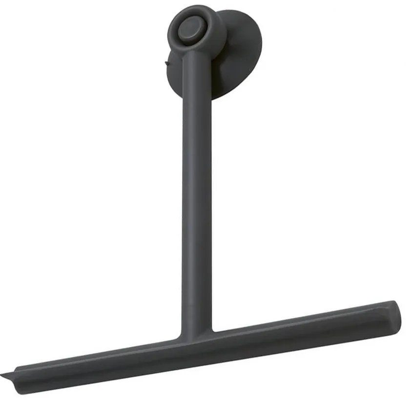 Čierna stierka s držiakom 22 cm Gedy Gummy – Sapho