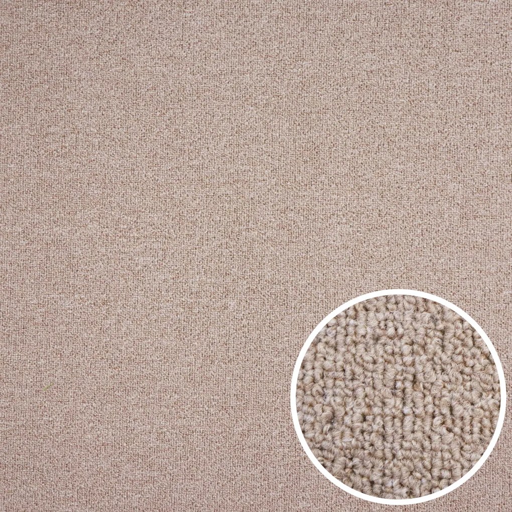 Condor Carpets, Koberec metráž Rambo-Bet 71, na mieru, šíře 4m,5m, béžová, filc, kuchyňa