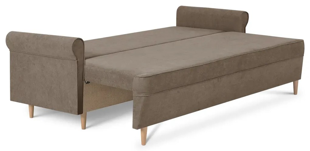 Rozkládací pohovka ELI Ušák Hnědá