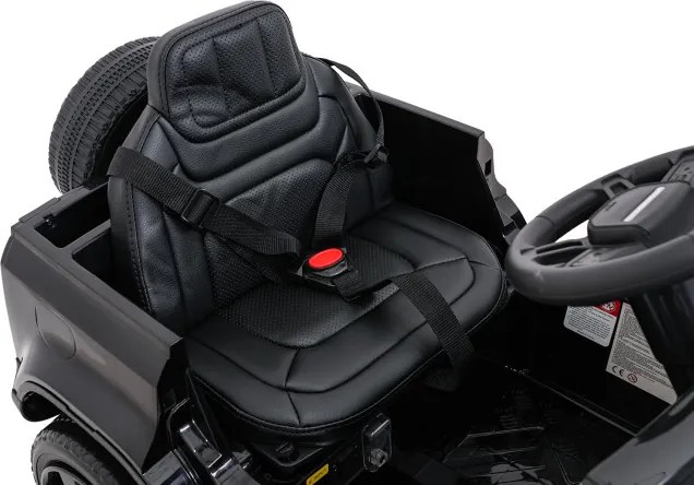 Elektrické autíčko Land Rover Defender čierne