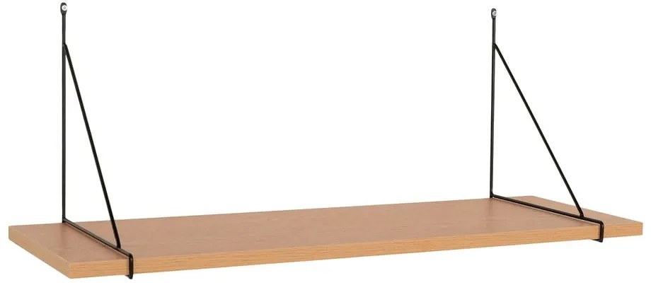 Polica v dekore jaseňa v prírodnej farbe 80 cm Chiba – House Nordic