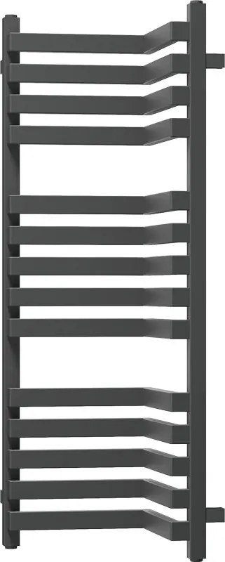 Mexen Loop, kúpeľňový radiátor 1000 x 375 mm, 572 W, grafitová, W129-1000-350-00-66