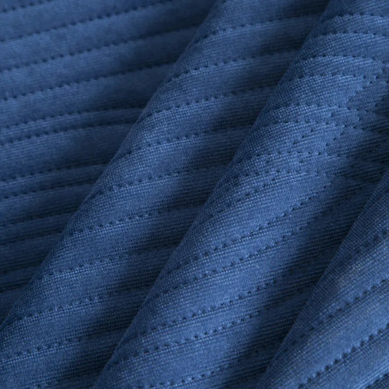 Dekorstudio Prehoz na posteľ VELVET2 v modrej farbe Rozmer prehozu (šírka x dĺžka): 170x210cm