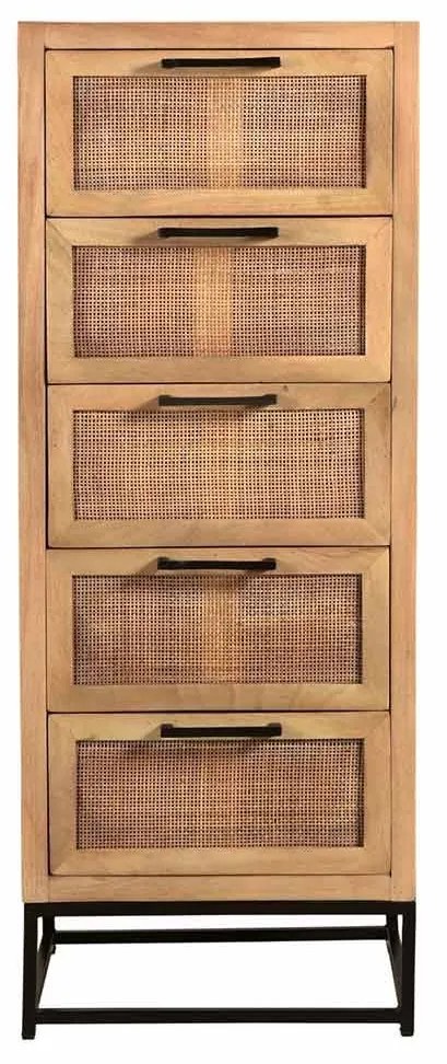 Komoda CANE 45 × 35 × 115 cm