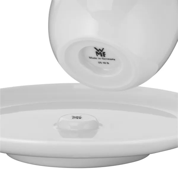 WMF - SADA 2x Šálka na café creme s podšálkou BARISTA 170 ml biela