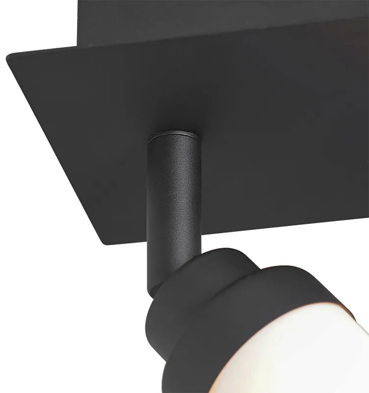 Moderné kúpeľňové bodové svetlo čierne IP44 - Japie