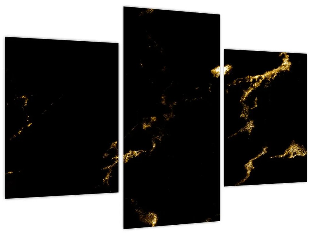 Obraz - Zlaý dekor (90x60 cm)