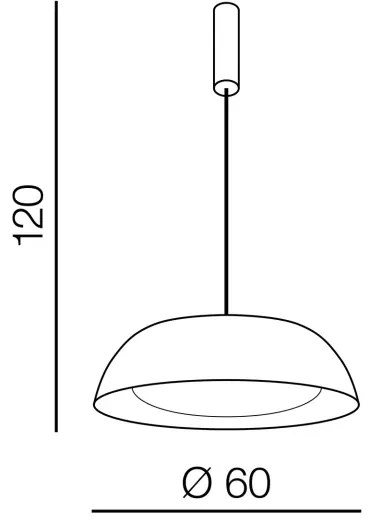 Rustikálny luster Lenox 60 stmievateľný