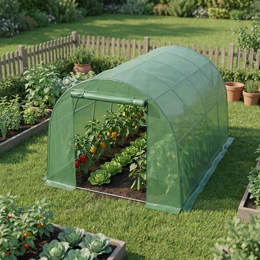 Veľký zahradný fóliovník AVENBERG 4.5 m