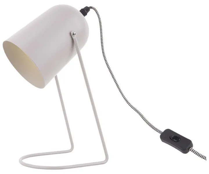 Sivá stolná lampa Leitmotiv Enchant