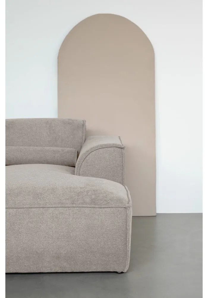 Béžová rohová pohovka (ľavý roh/do tvaru "U") Flex Felix – Miuform