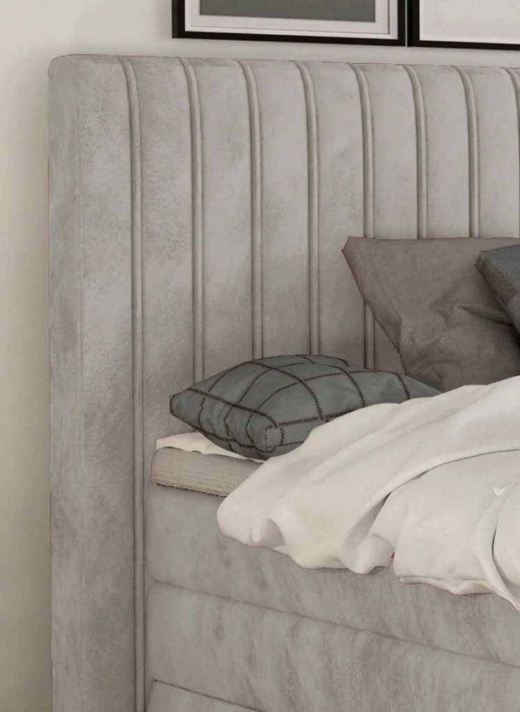 Boxspring posteľ MEDINA
