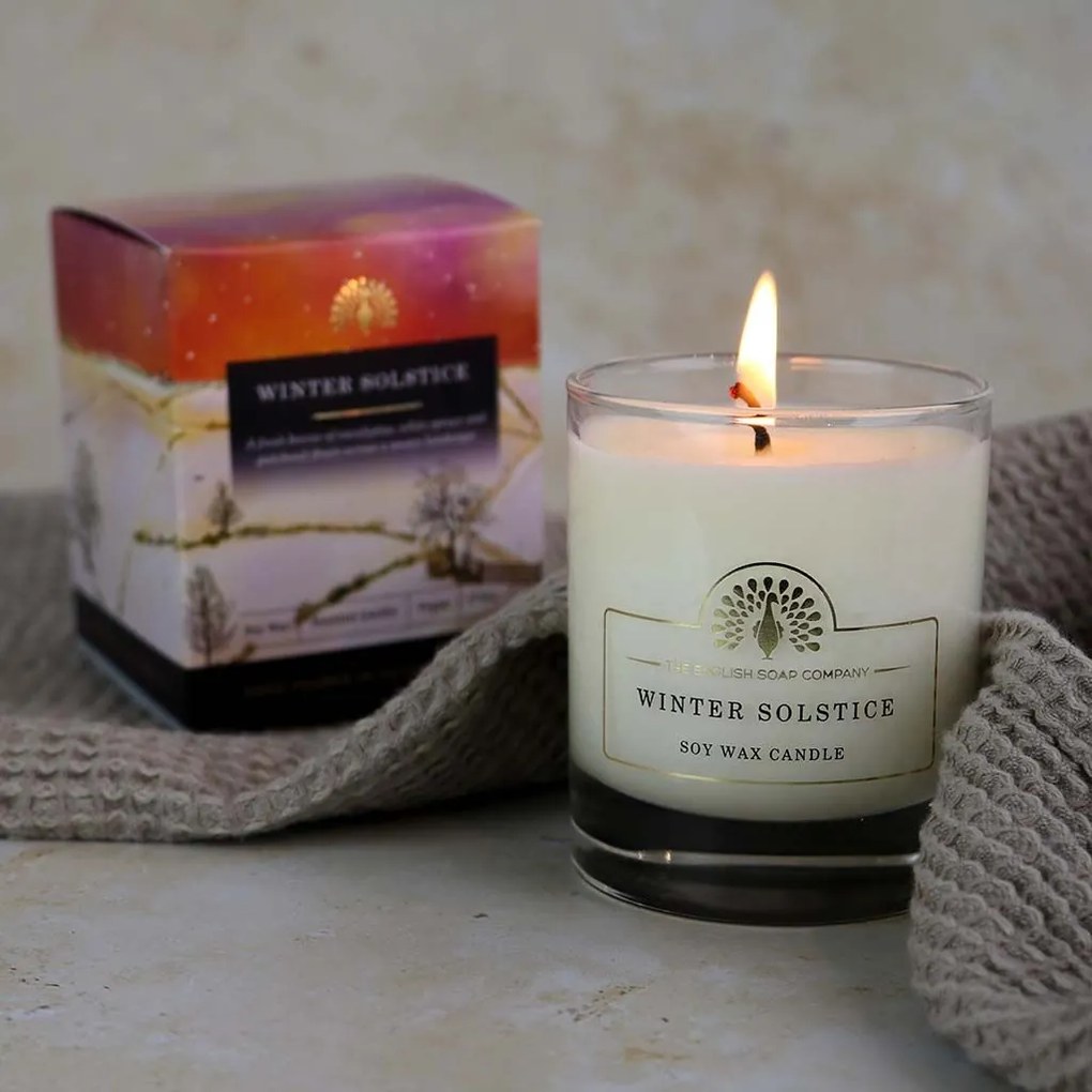The English Soap Company Vonná sójová sviečka Winter Solstice 170 ml