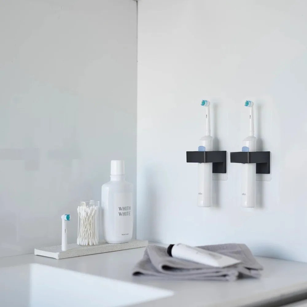 Čierny plastový multifunkčný držiak Film Hook – YAMAZAKI