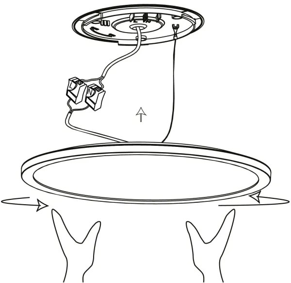 Eglo 900091 - LED RGBW Stmievateľné stropné svietidlo ROVITO-Z LED/14,6W/230V čierna