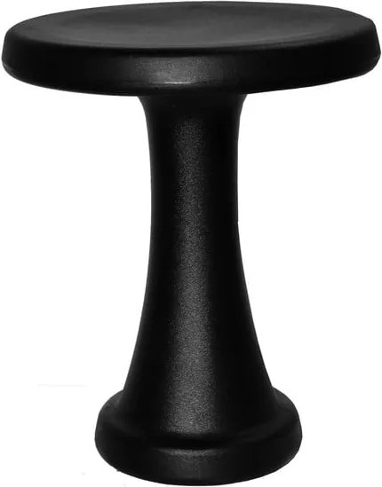 Čierna stolička OneLeg, 32 cm