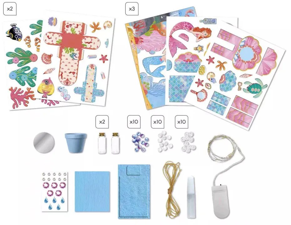 Kreatívna súprava Magic Ocean - izba morskej panny