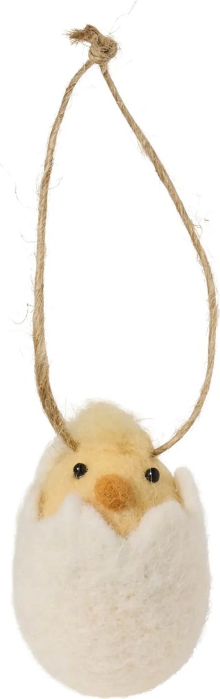 Ib Laursen Veľkonočná dekorácia Chicken / eggshell