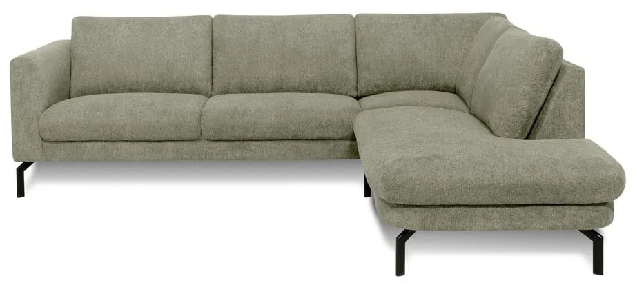 Svetlozelená rohová pohovka (pravý roh) Gomero – Scandic