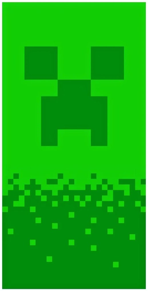 Plážová osuška Minecraft - Digital Creeper
