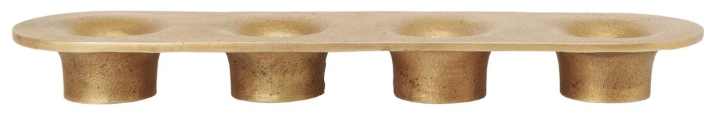 Ferm Living Adventný svietnik Soothe Brass Finish