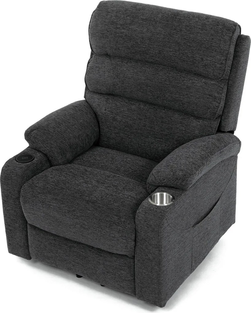 Elektrické polohovacie kreslo TV-S8348 GREY2 Farba: Sivá