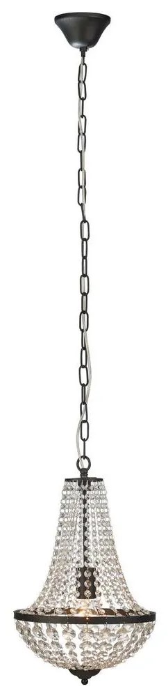Markslöjd 107026 - Krištáľový luster na reťazi GRÄNSÖ 1xE27/60W/230V