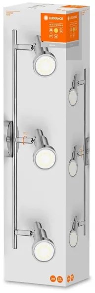 Ledvance - LED Bodové svietidlo SPOT 3xGU10/3W/230V