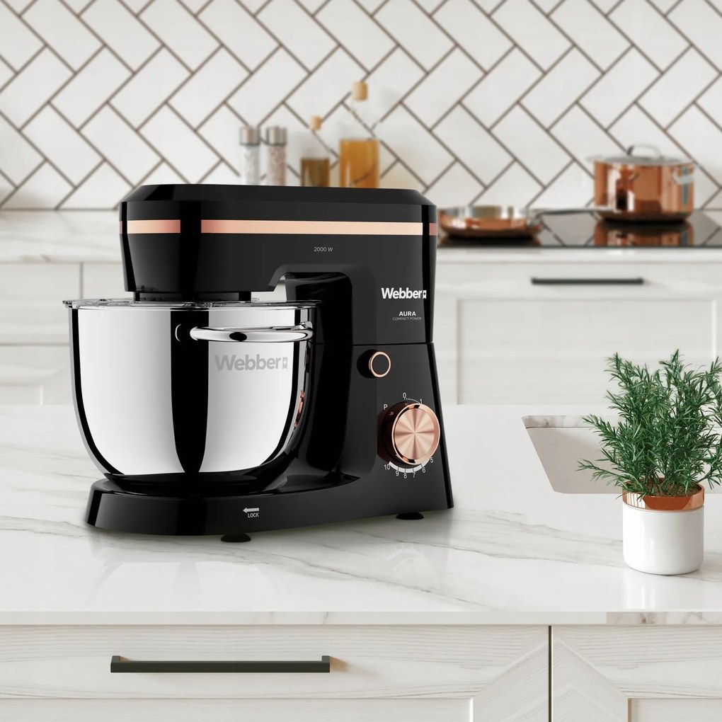 WEBBER Kuchynský robot Webber AURA SM15 - 5,2 l