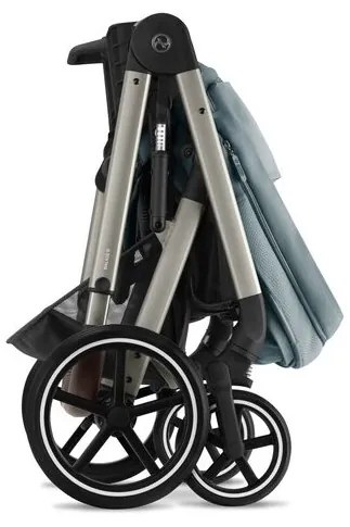 CYBEX športový kočík Balios S Lux - sky blue (silver frame)