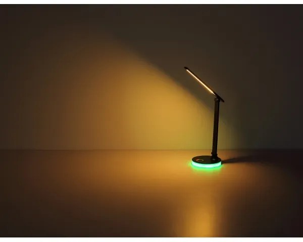 Globo 58445W - LED RGBW Stmievateľná stolná lampa GERALDO LED/5W/230V + LED/2W