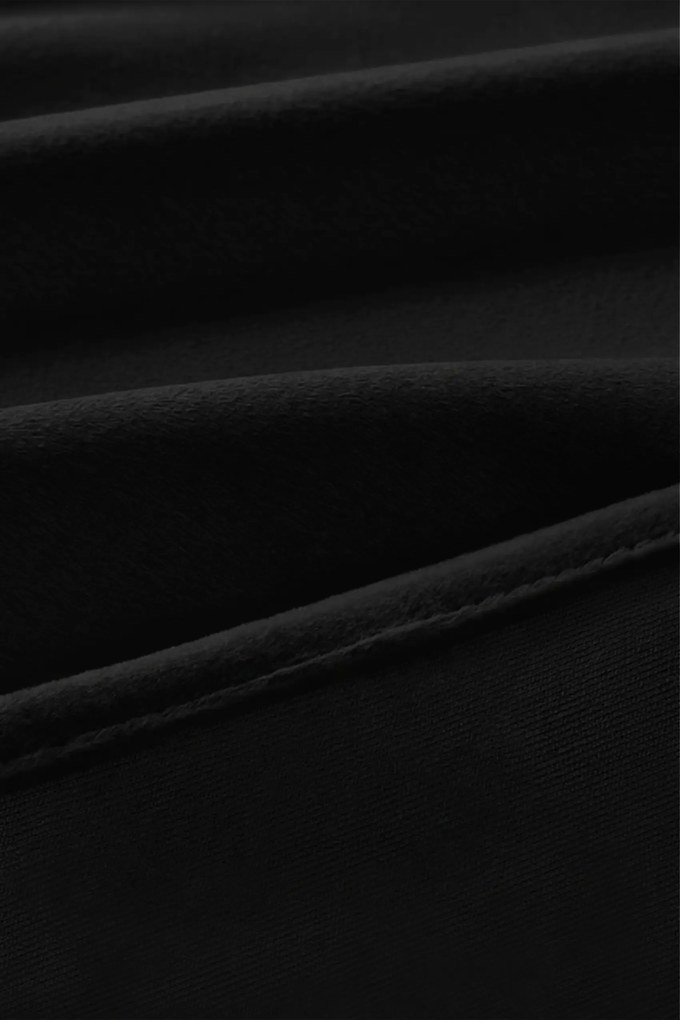 Velúrový záves SOFT VELVET čierny 140x250 cm